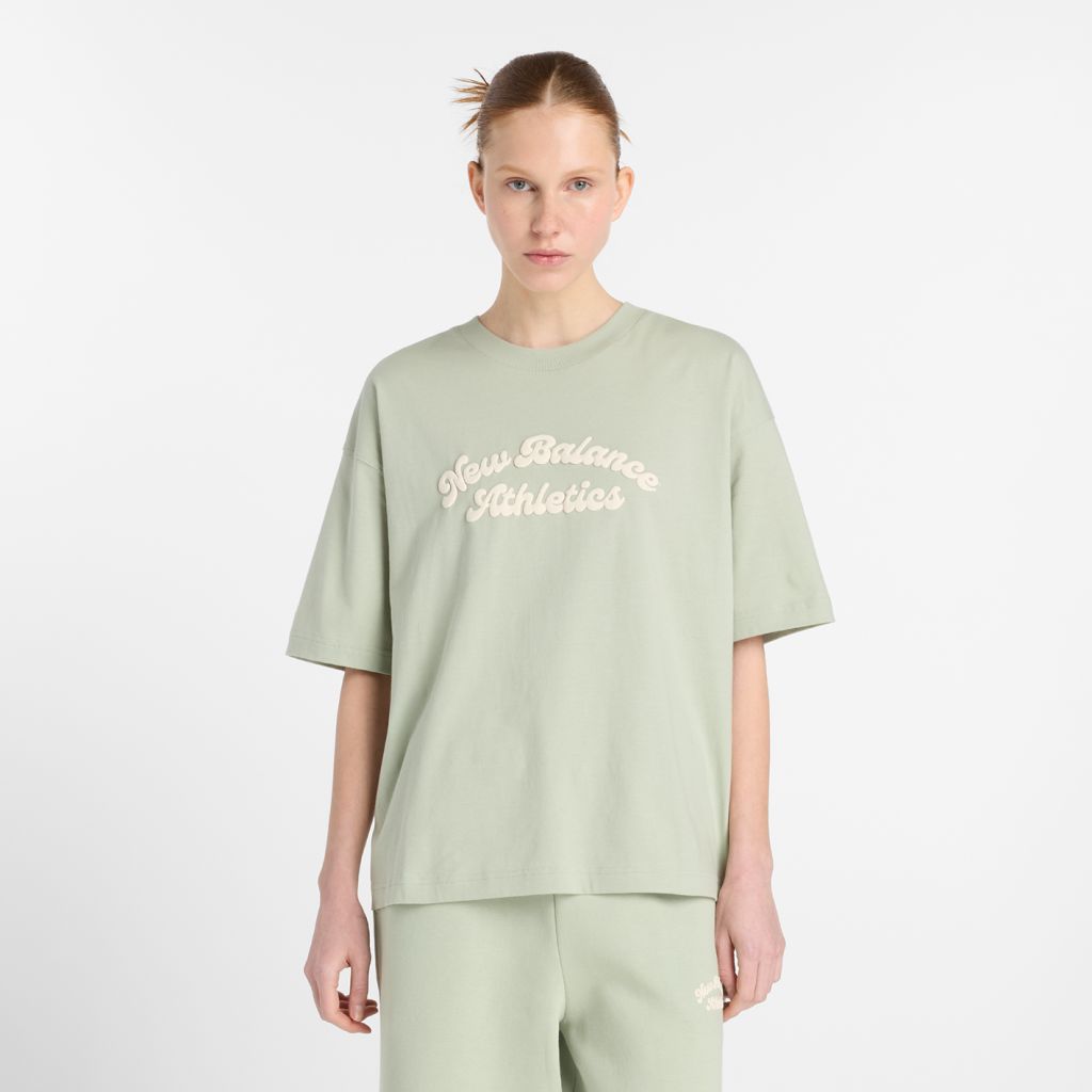 New balance - W Linear Heritage Oversized T-Shirt