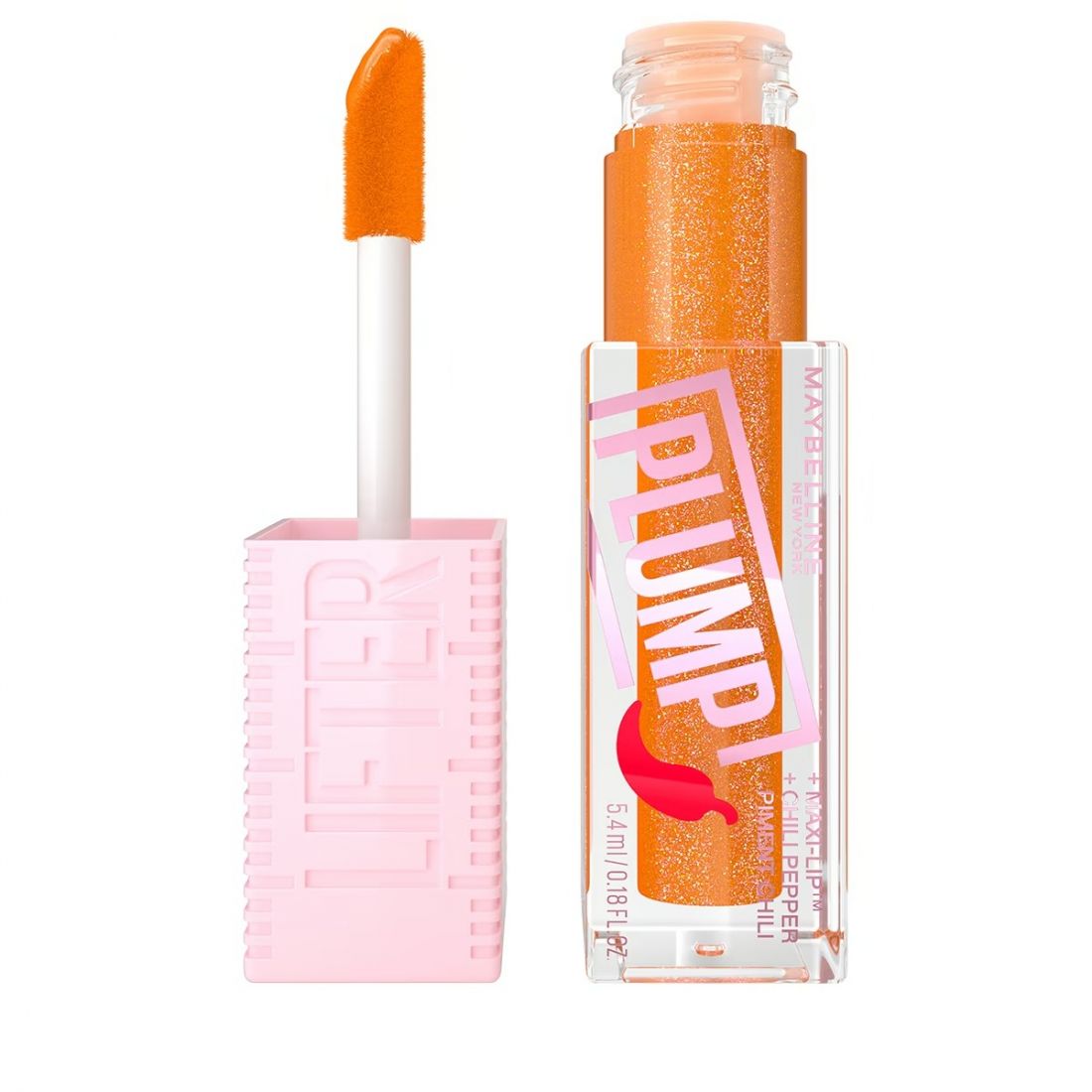 Maybelline - Gloss 'Lifter Plump' - 008 Hot Honey 5.4 ml