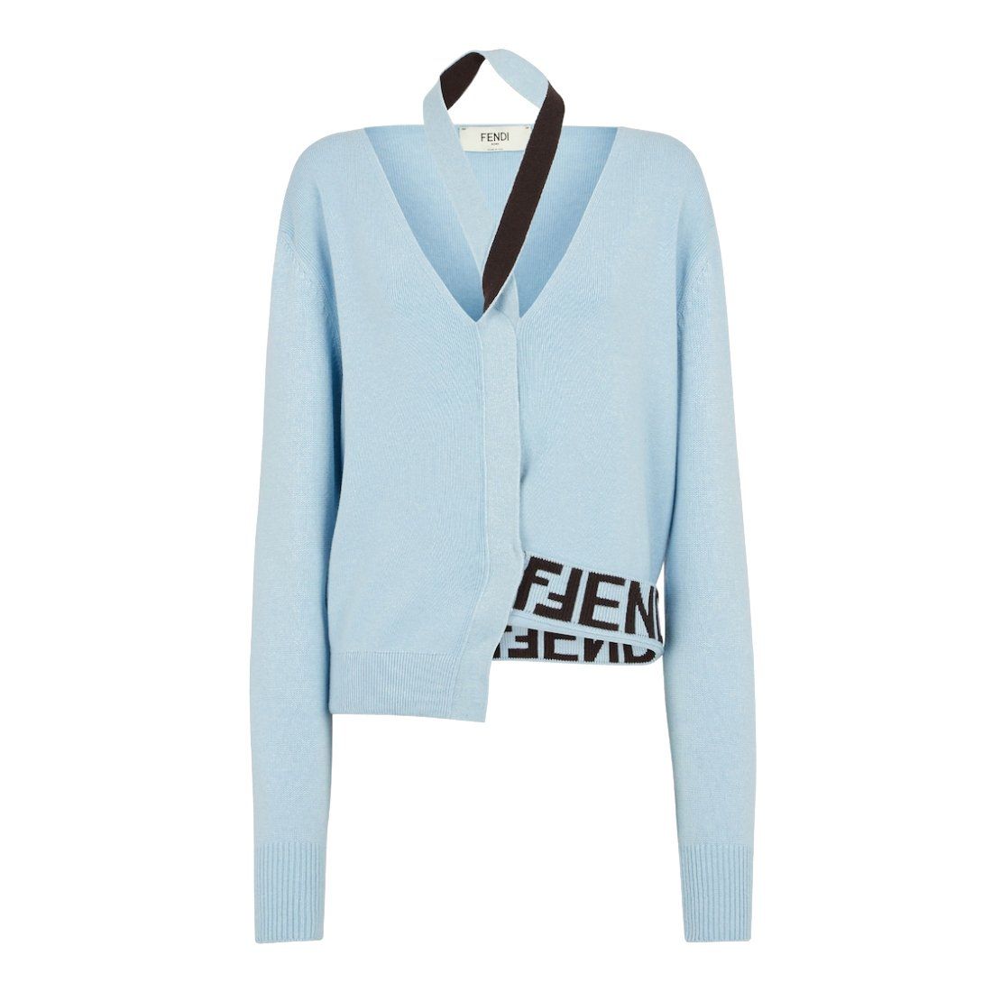 Fendi - Cardigan 'V-Neck Knitted' pour Femmes