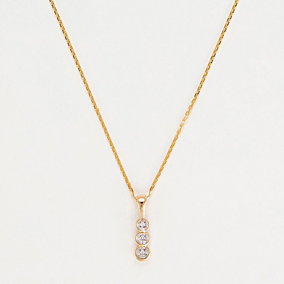 Diamanta - Pendentif sur chaine 'Mini Trilogy' pour Femmes