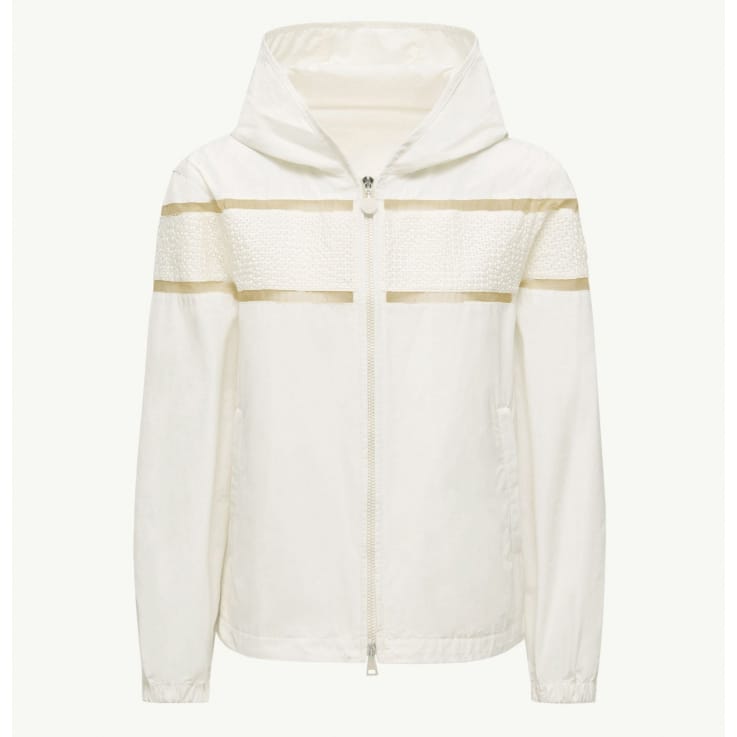Moncler - Veste 'Clisson Embroidered Hooded' pour Femmes