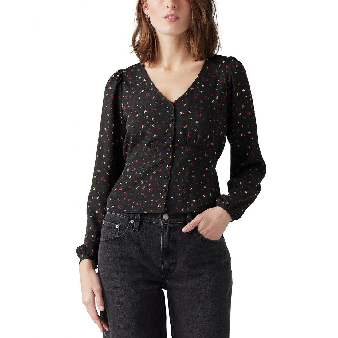 Levi's - "Blouse à manches longues 'Dolores Floral-Print' pour Femmes"