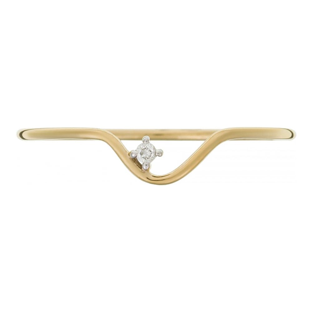 Atelier du diamant - Bague 'Pudeur' pour Femmes