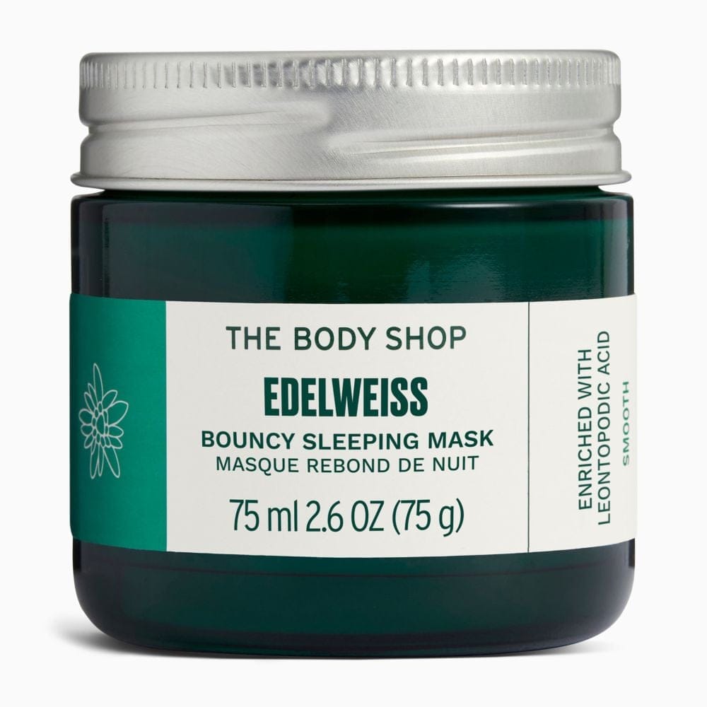 The body shop - Masque de nuit 'Edelweiss Bouncy' - 75 ml