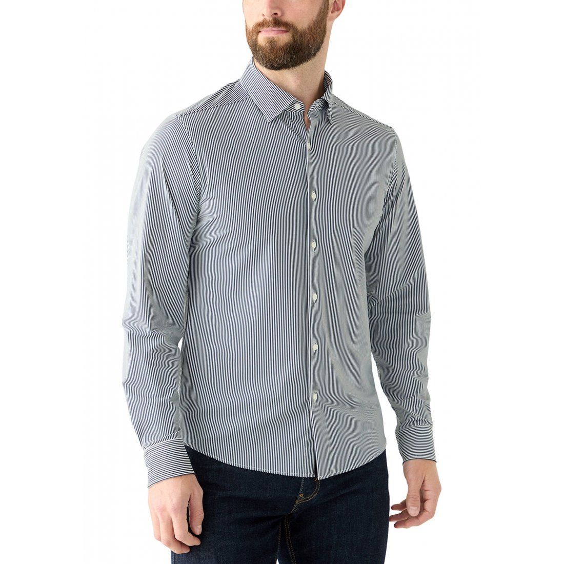 Michael kors - "Chemise 'Nylon Performance Striped' pour Hommes"