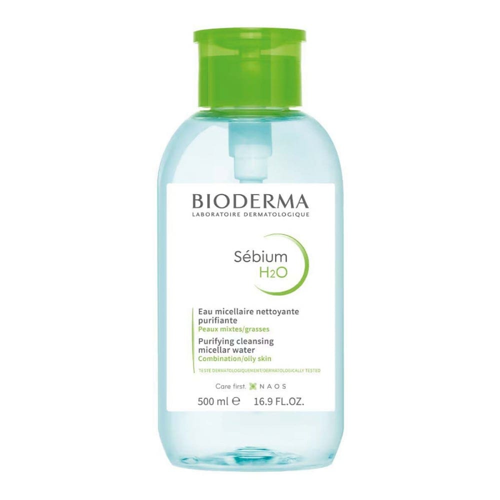 Bioderma - 'Sébium H2O Solution Micellaire Pompe Inversée ' - 500 ml