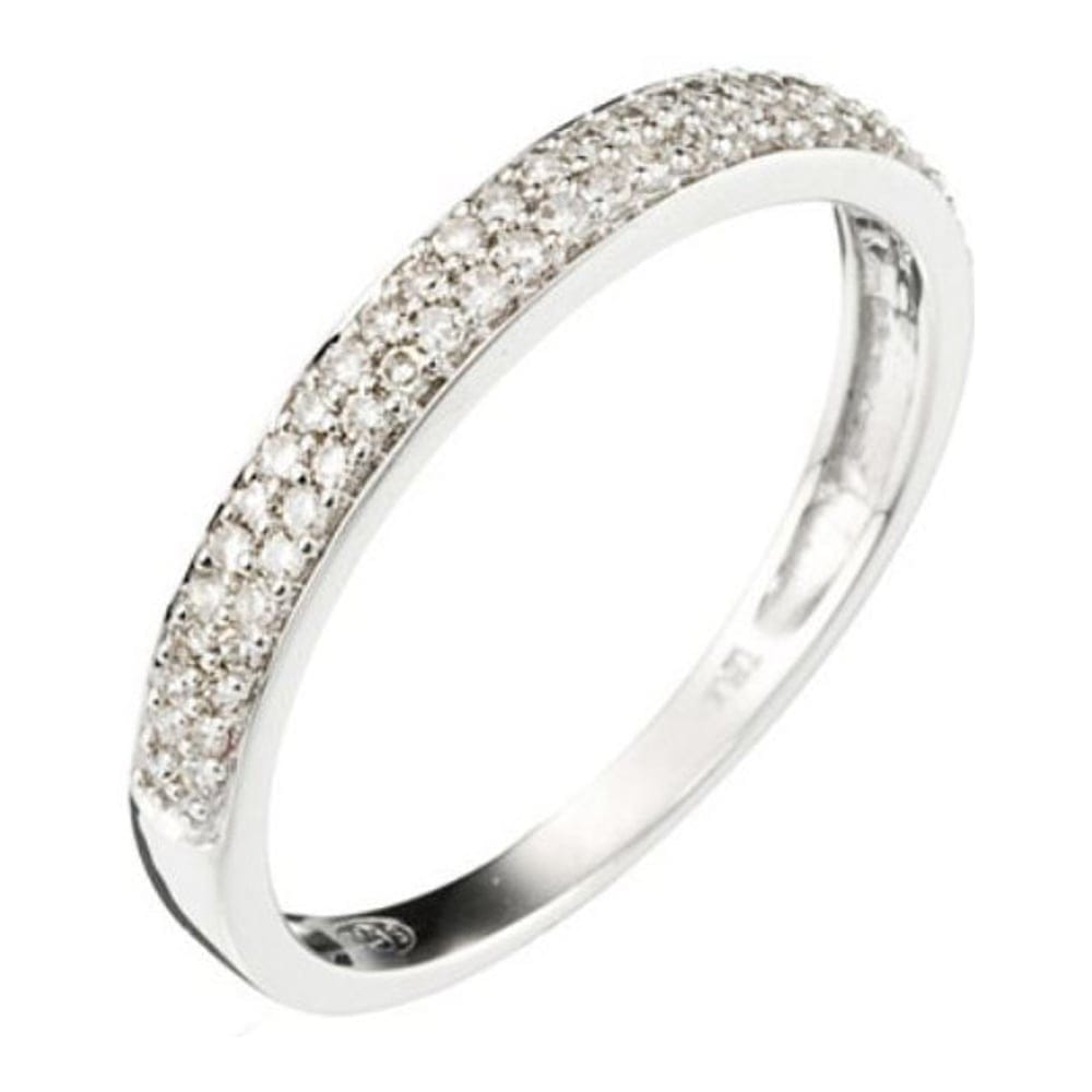 Comptoir du diamant - Bague 'Alliance Granité' pour Femmes