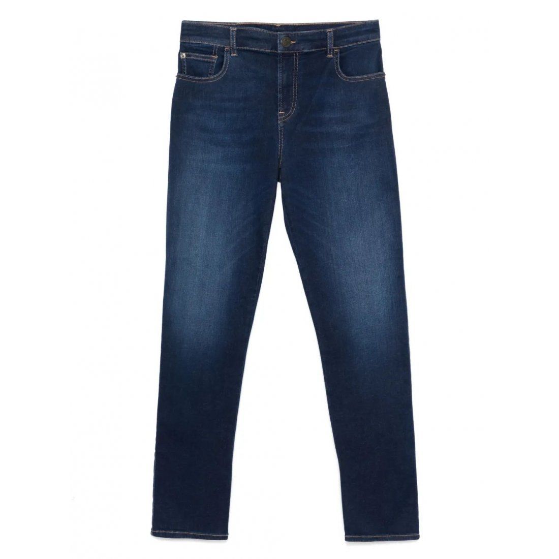 Emporio armani - Jeans 'Logo-Patch' pour Femmes