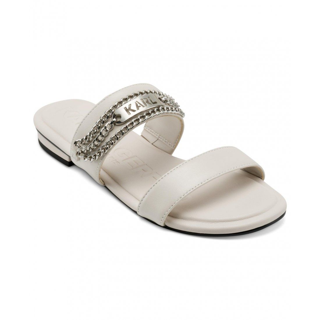 Karl lagerfeld paris - Sandales plates 'Canne Double Band' pour Femmes