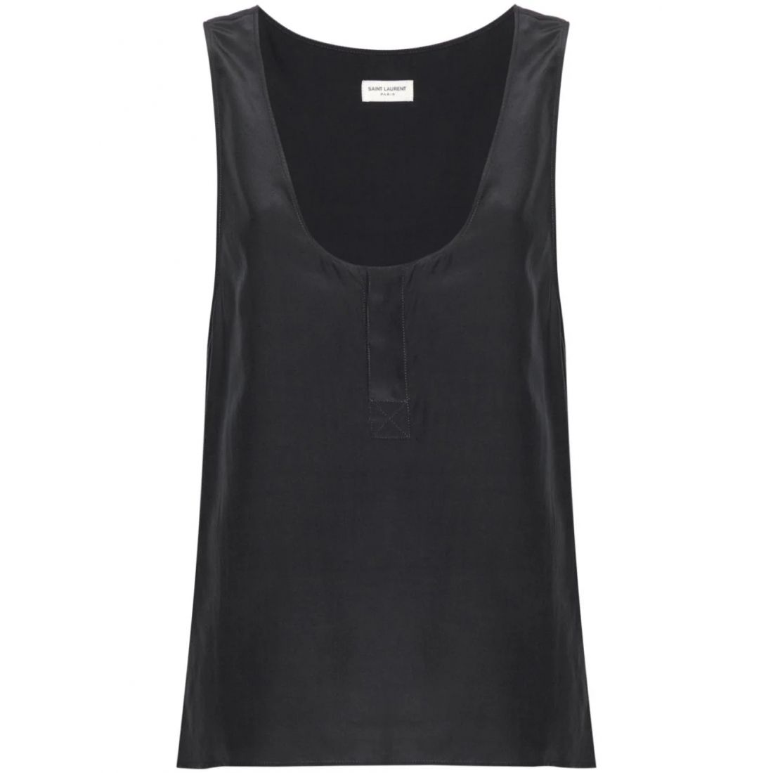 Saint laurent - Débardeur 'Henley-Neck' pour Femmes