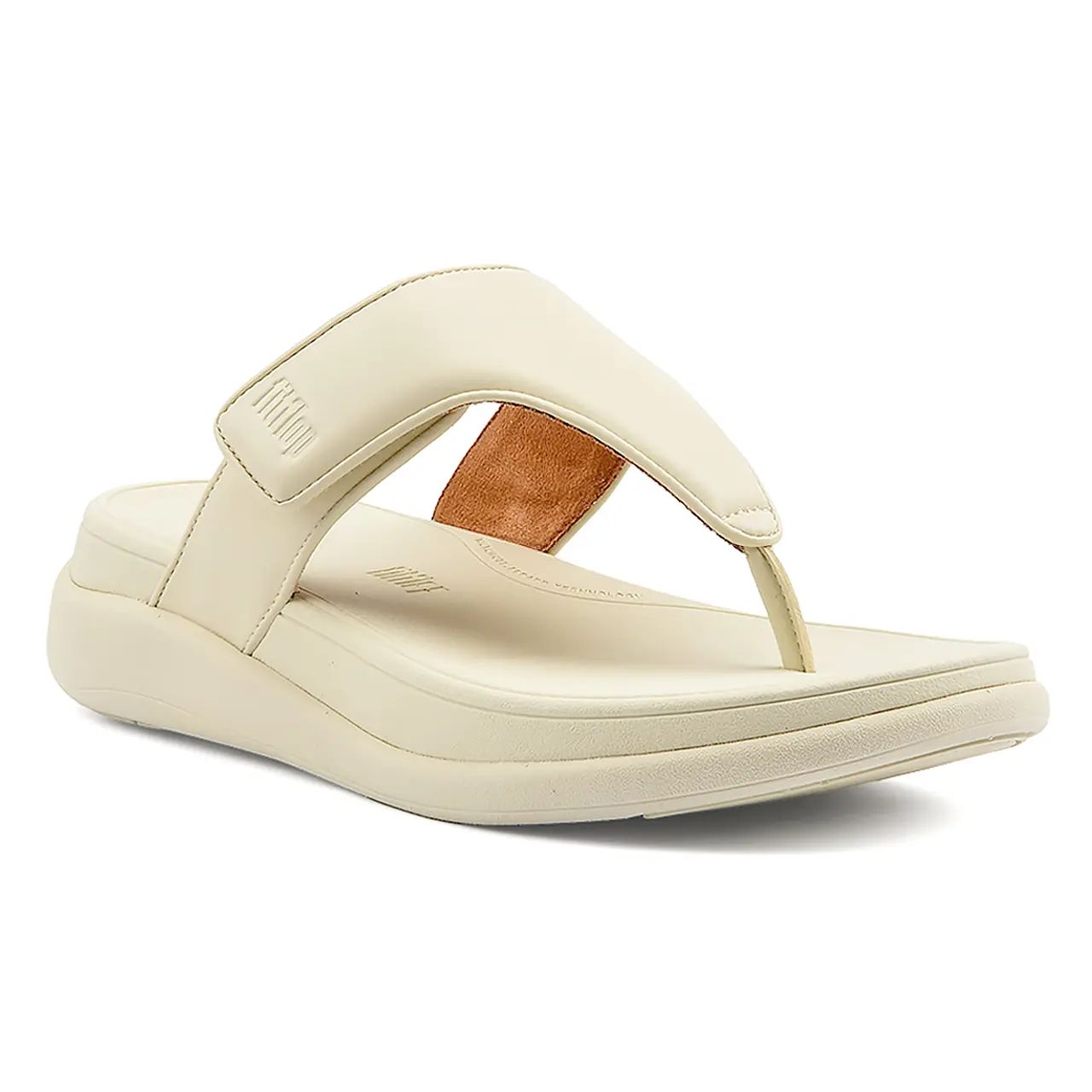 Fitflop F-MODE GO ADJUSTABLE FLATFORM TOE-POST SANDALS-41 41