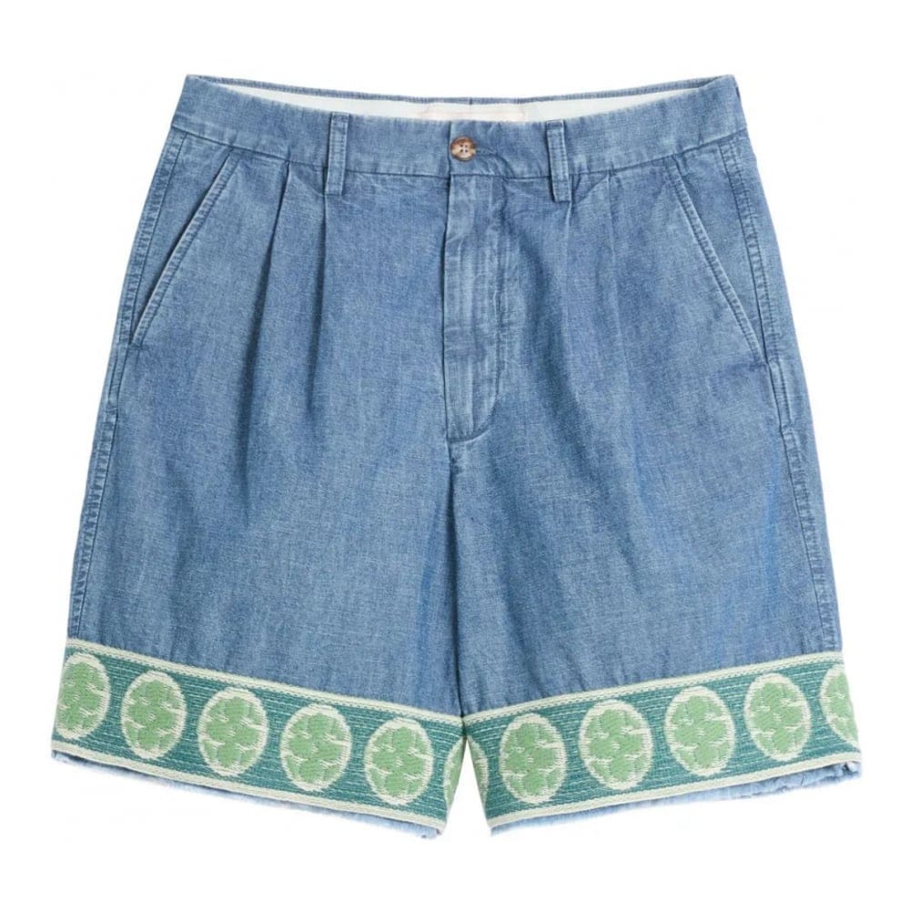 Valentino - Bermuda 'Denim' pour Hommes