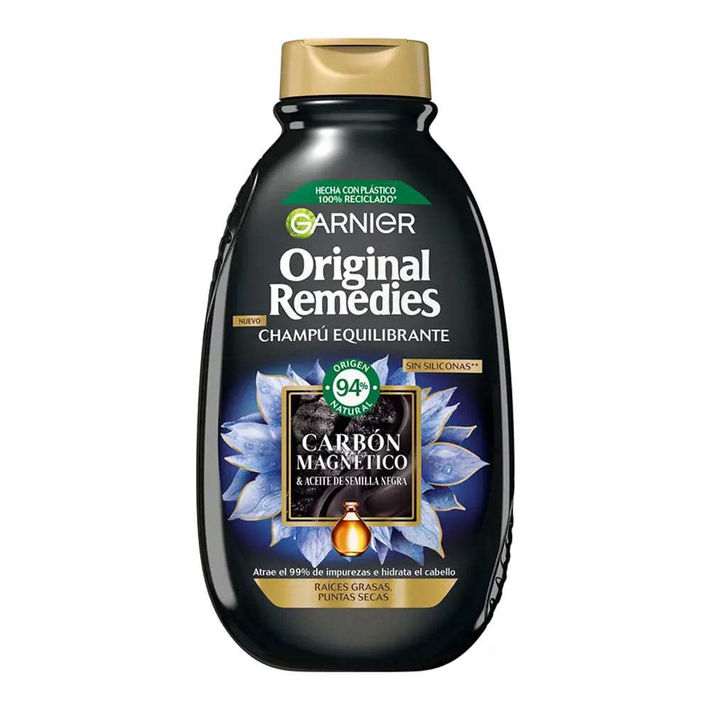 Garnier - Shampoing 'Original Remedies Magnetic Charcoal' - 300 ml