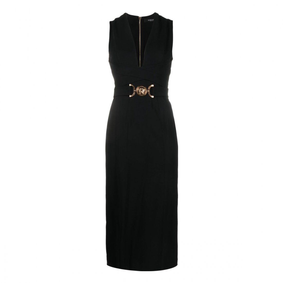 Versace - Robe Midi 'Medusa Biggie' pour Femmes
