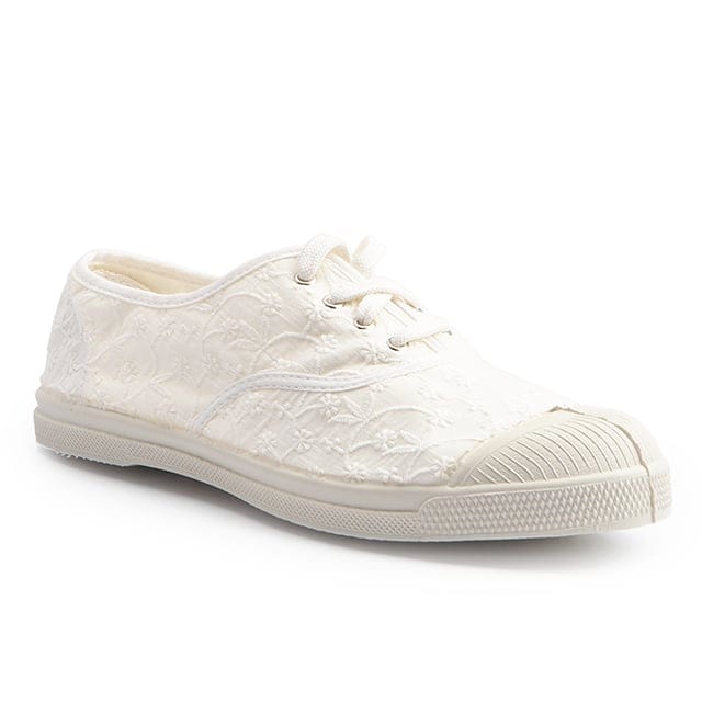 Bensimon - TENNIS LACET BRODERIE ANGLAISE