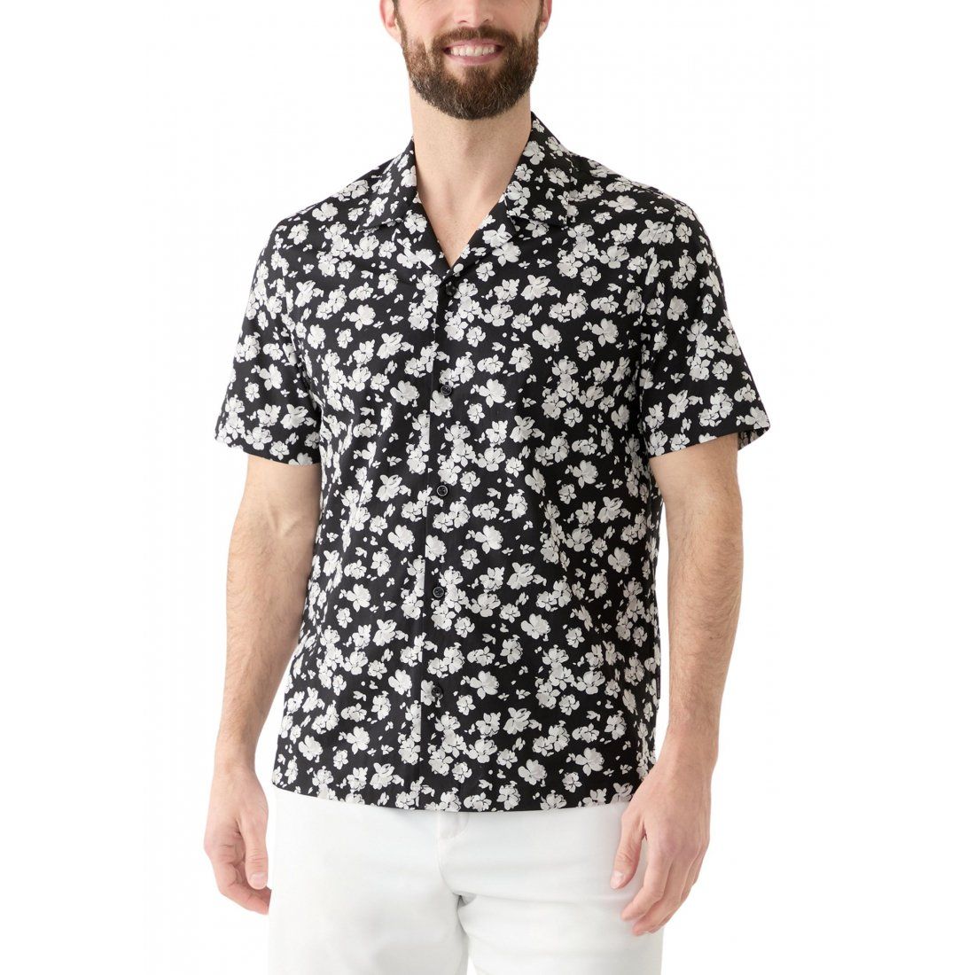 Michael kors - "Chemise à manches courtes 'Floral Camp' pour Hommes"
