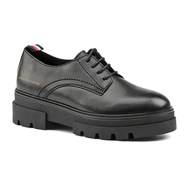 Tommy Hilfiger - LEATHER LACE UP SHOE