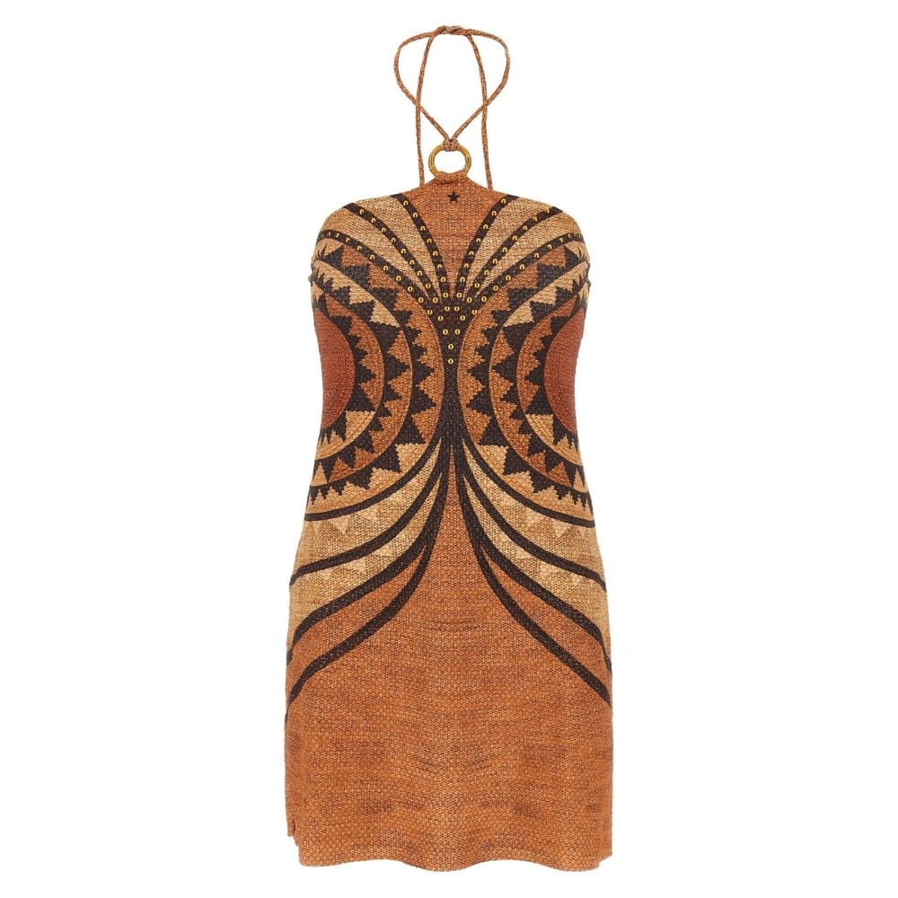 105726 - "Robe mini 'Intreccio Africano' pour Femmes"