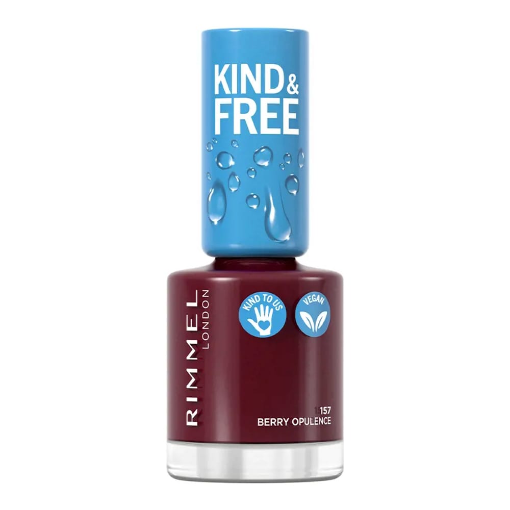 Rimmel London - Vernis à ongles 'Kind & Free' - 157 Berry Opulence 8 ml