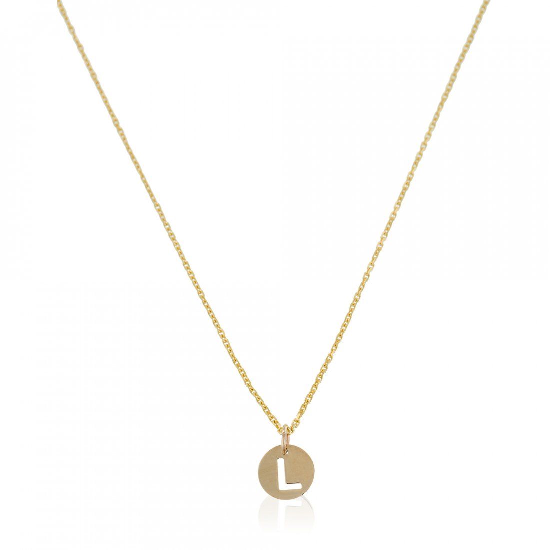 L'instant d'or - Pendentif 'Lettre L' pour Femmes