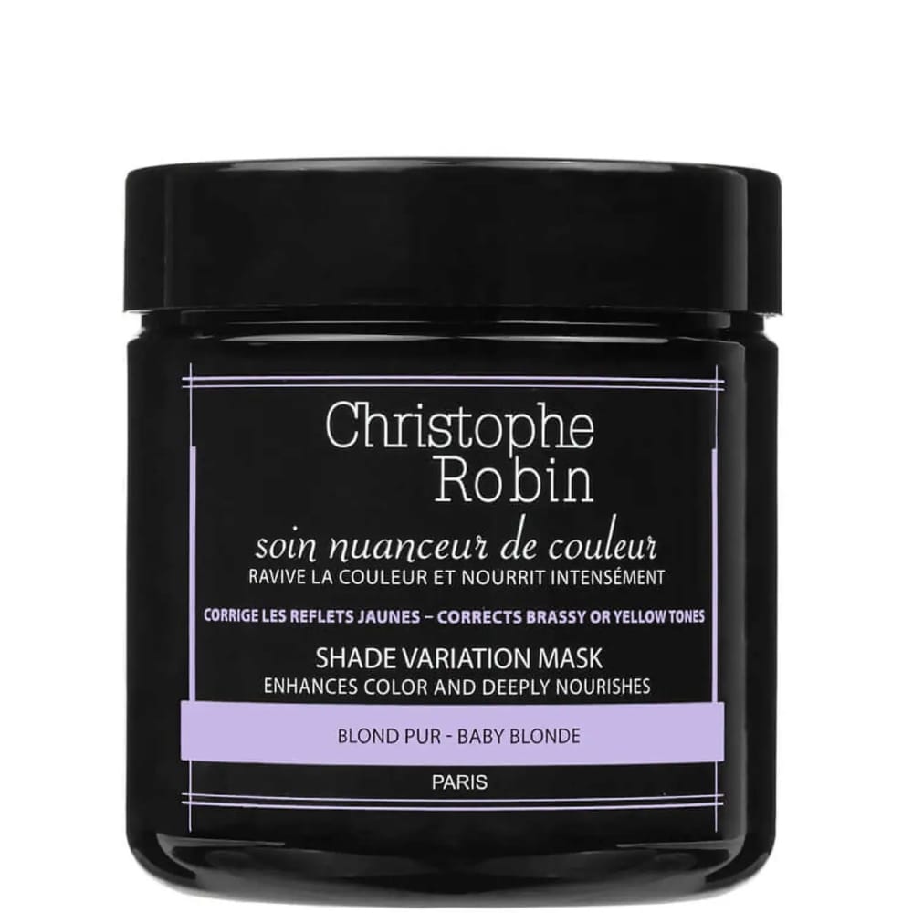 Christophe Robin - Masque capillaire 'Soin Nuanceur De Couleur Baby Blonde' - 250 ml