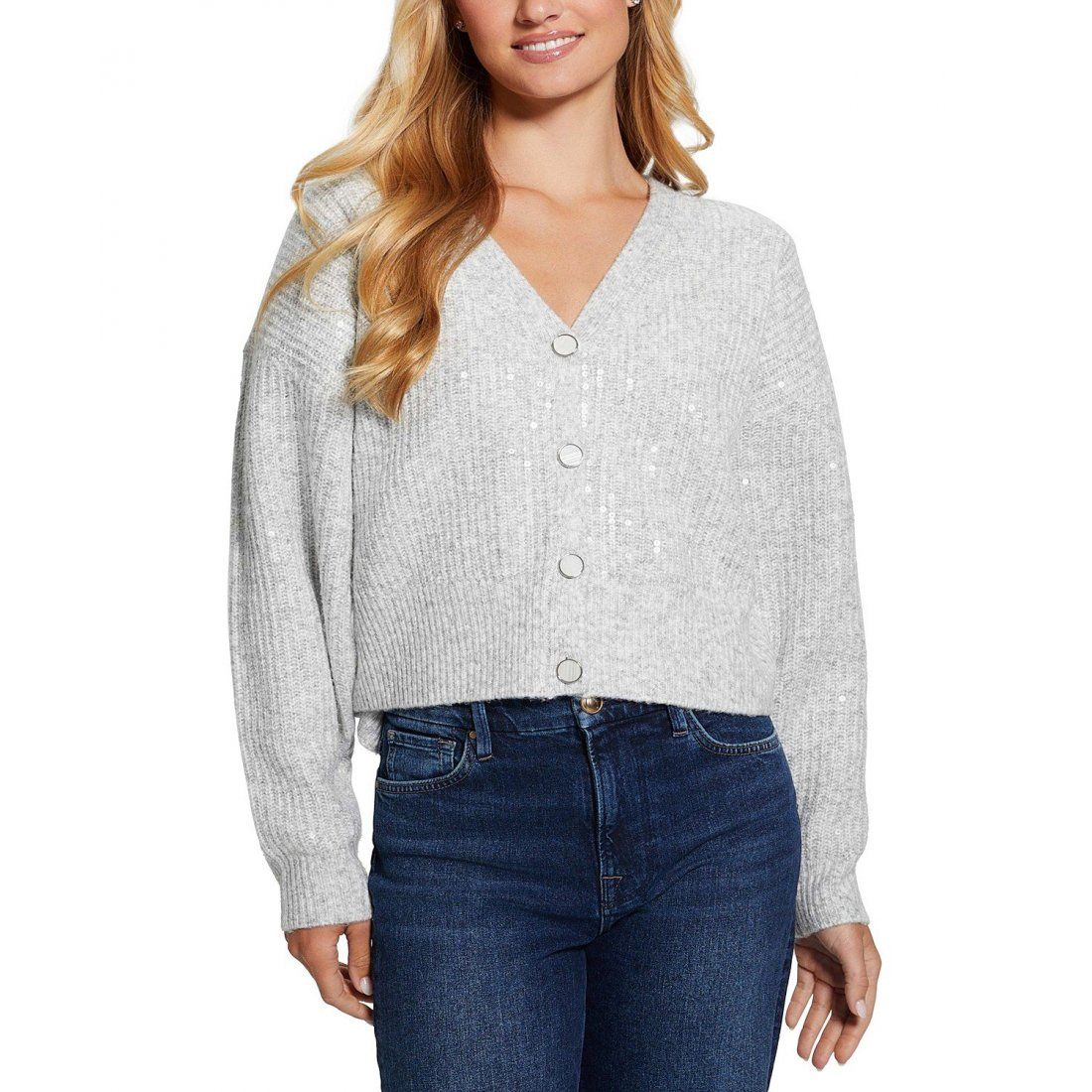 Guess - Cardigan 'Riley Sequined Cardigan' pour Femmes