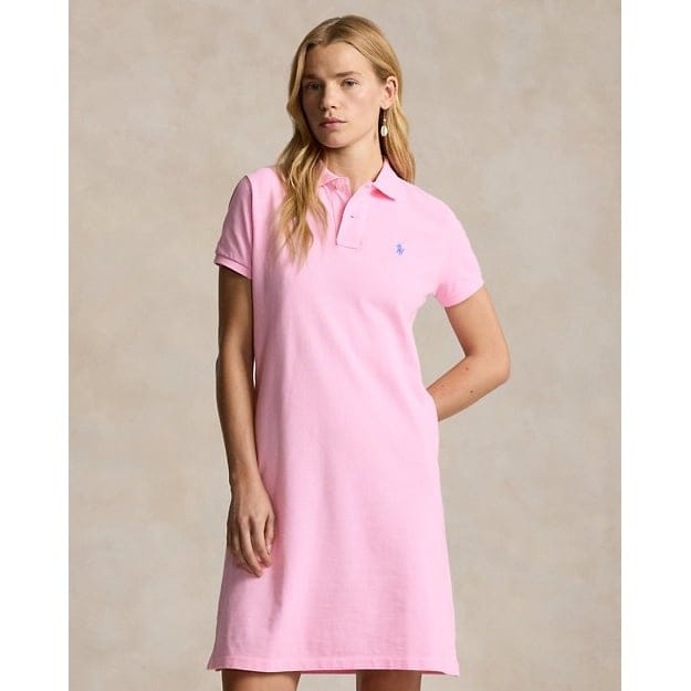Polo ralph lauren - 'Cotton Mesh Polo Dress' pour Femmes