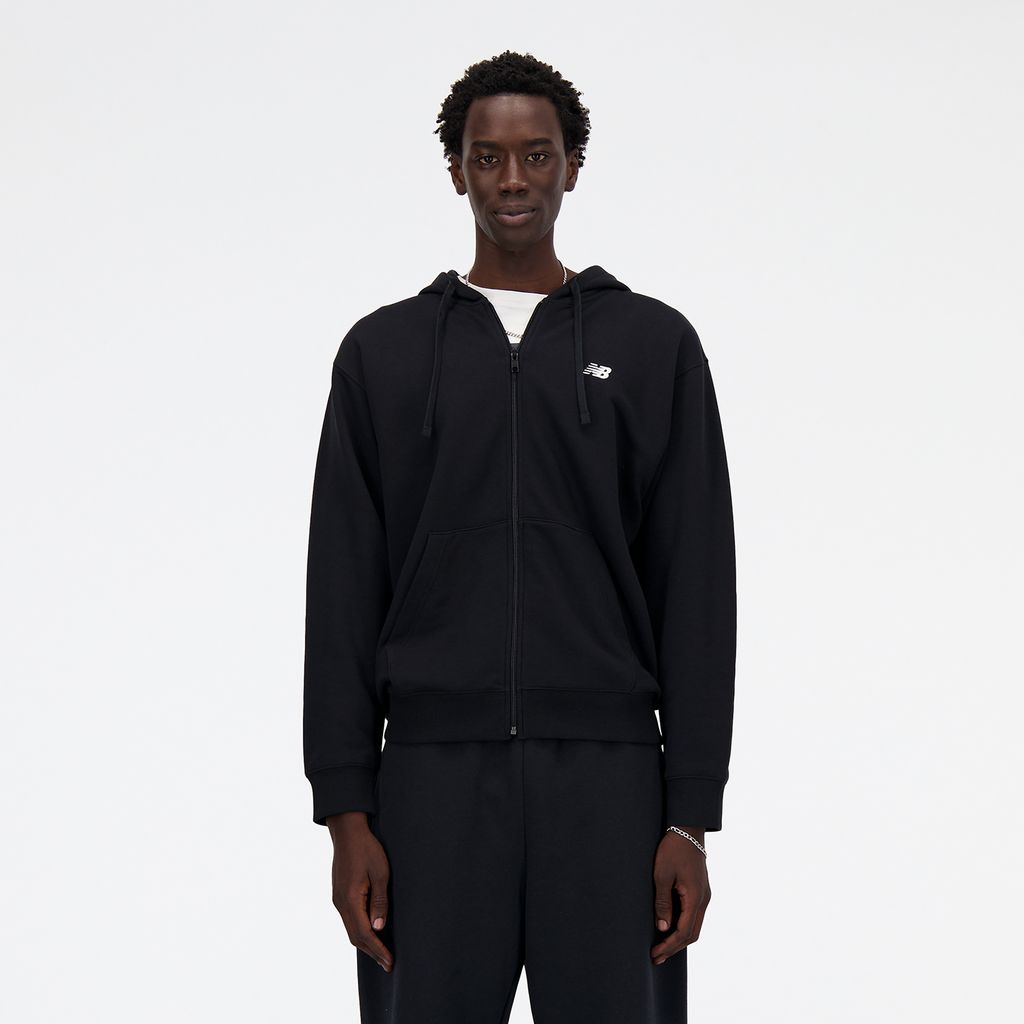 New balance - New Balance Stacked Logo French Terry FZ Hoodie