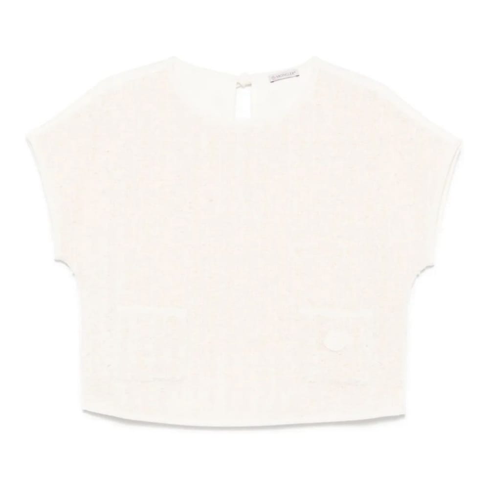 Moncler - T-shirt 'Tweed' pour Femmes