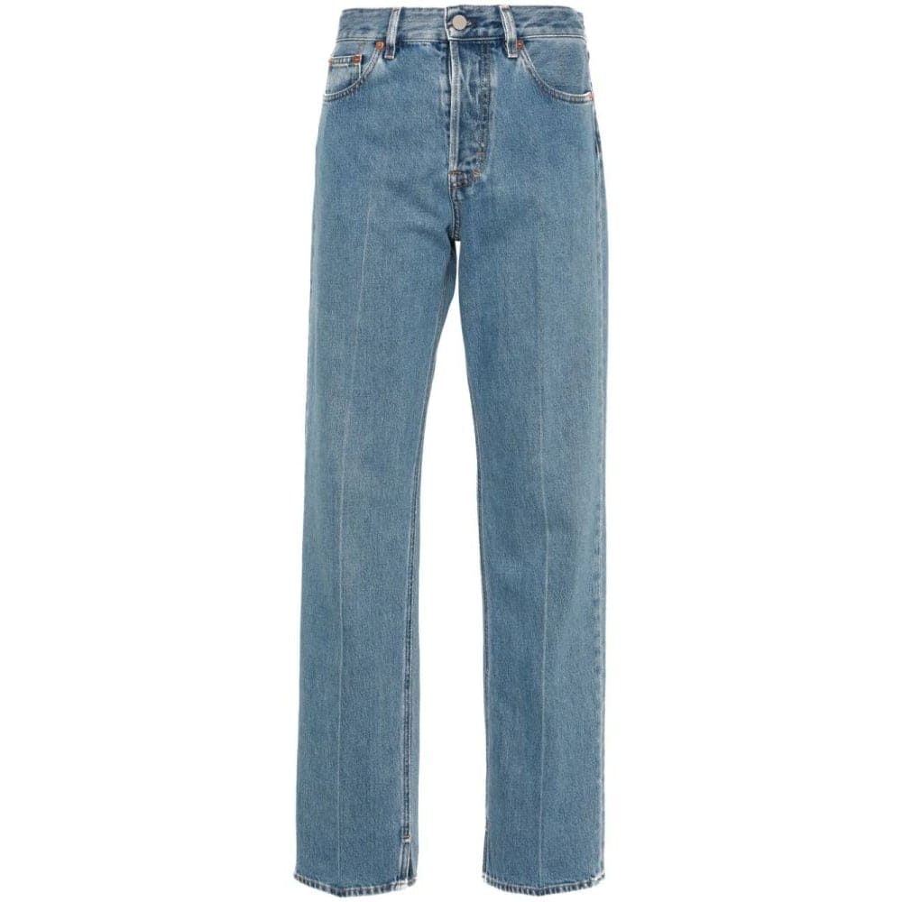 Gucci - Jeans 'Logo-Patch' pour Femmes