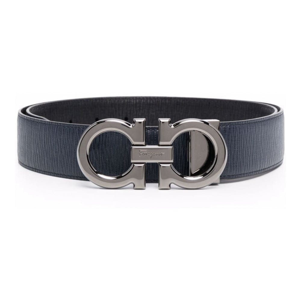 Ferragamo - Ceinture 'Gancini Reversible' pour Hommes