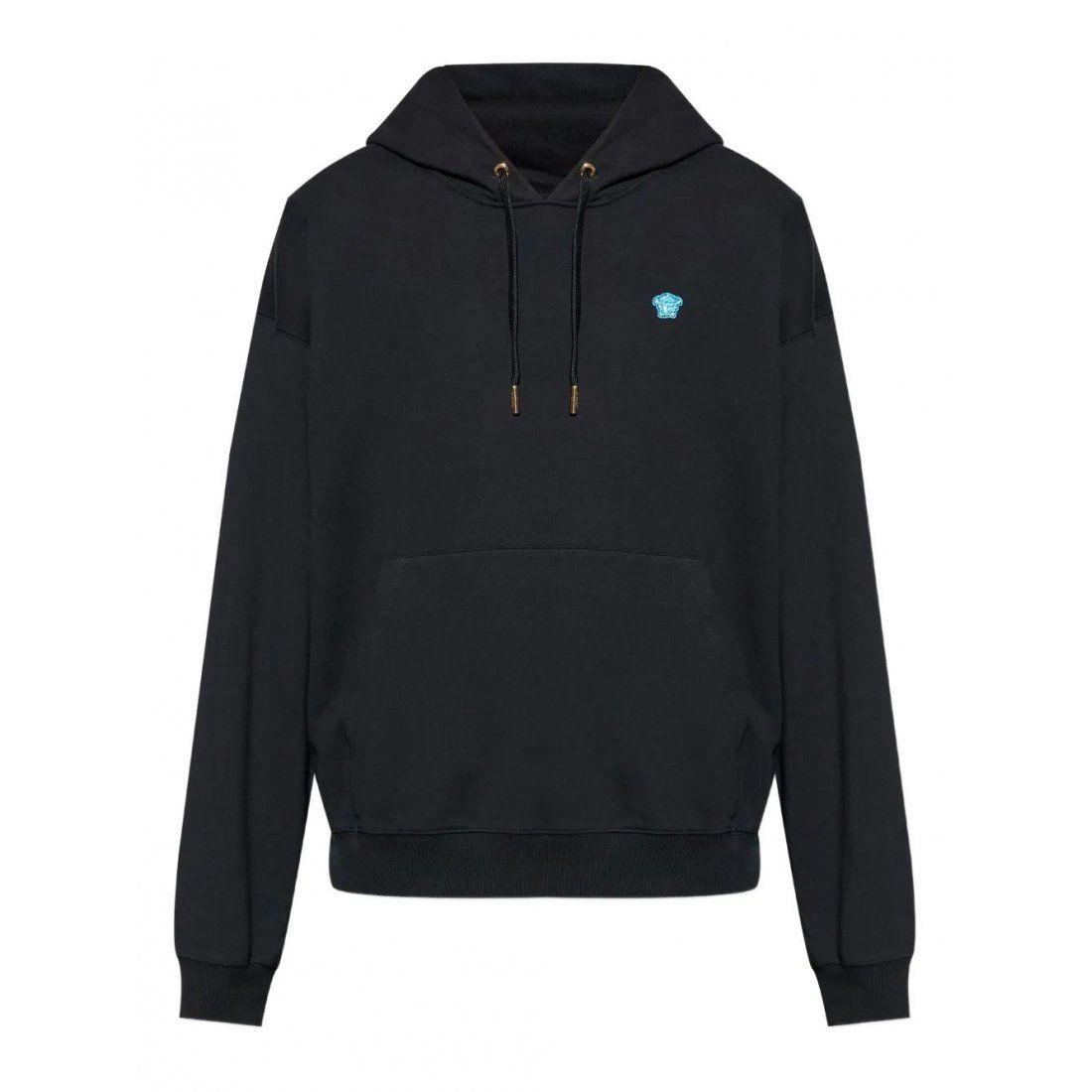 Versace - Sweatshirt à capuche  'Embroidered-Logo' pour Hommes