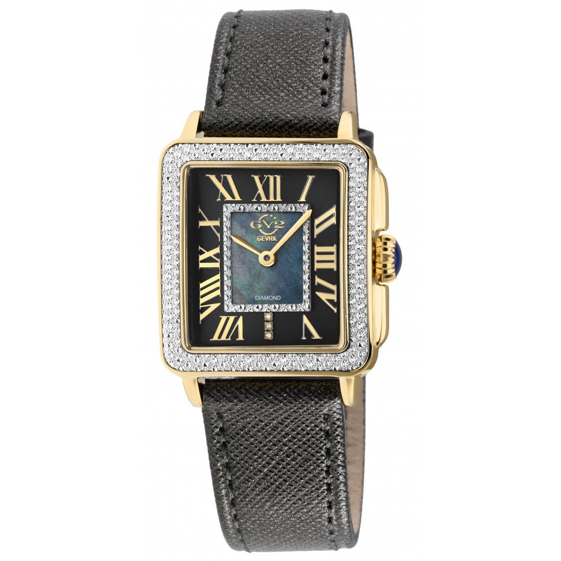 Gevril - Women's Padova Swiss Made Quartz MOP Dial Strap Watch
