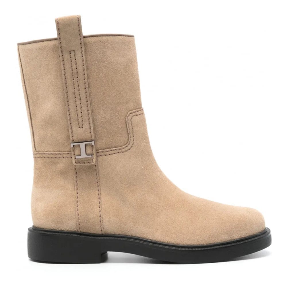 Tod's - Bottines 'T Timeless-Plaque' pour Femmes