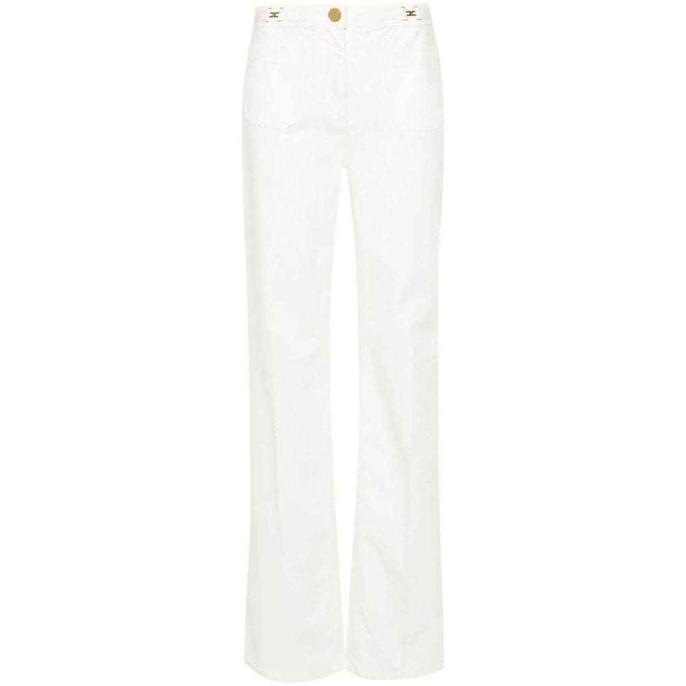 Elisabetta franchi - Jeans 'Logo-Plaque' pour Femmes