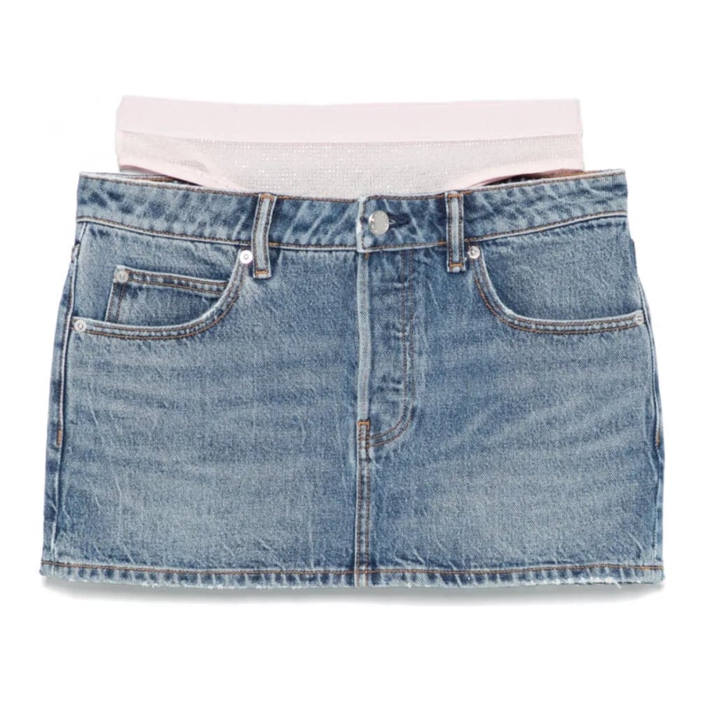 Alexander wang - Jupe en Jean 'Prestyle' pour Femmes