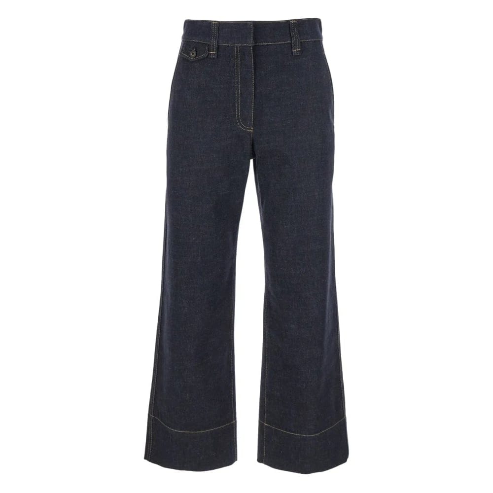 Brunello cucinelli - Jeans 'Contrast-Stitching' pour Femmes