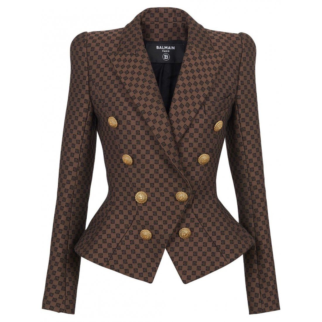 Balmain - Blazer 'Monogram' pour Femmes