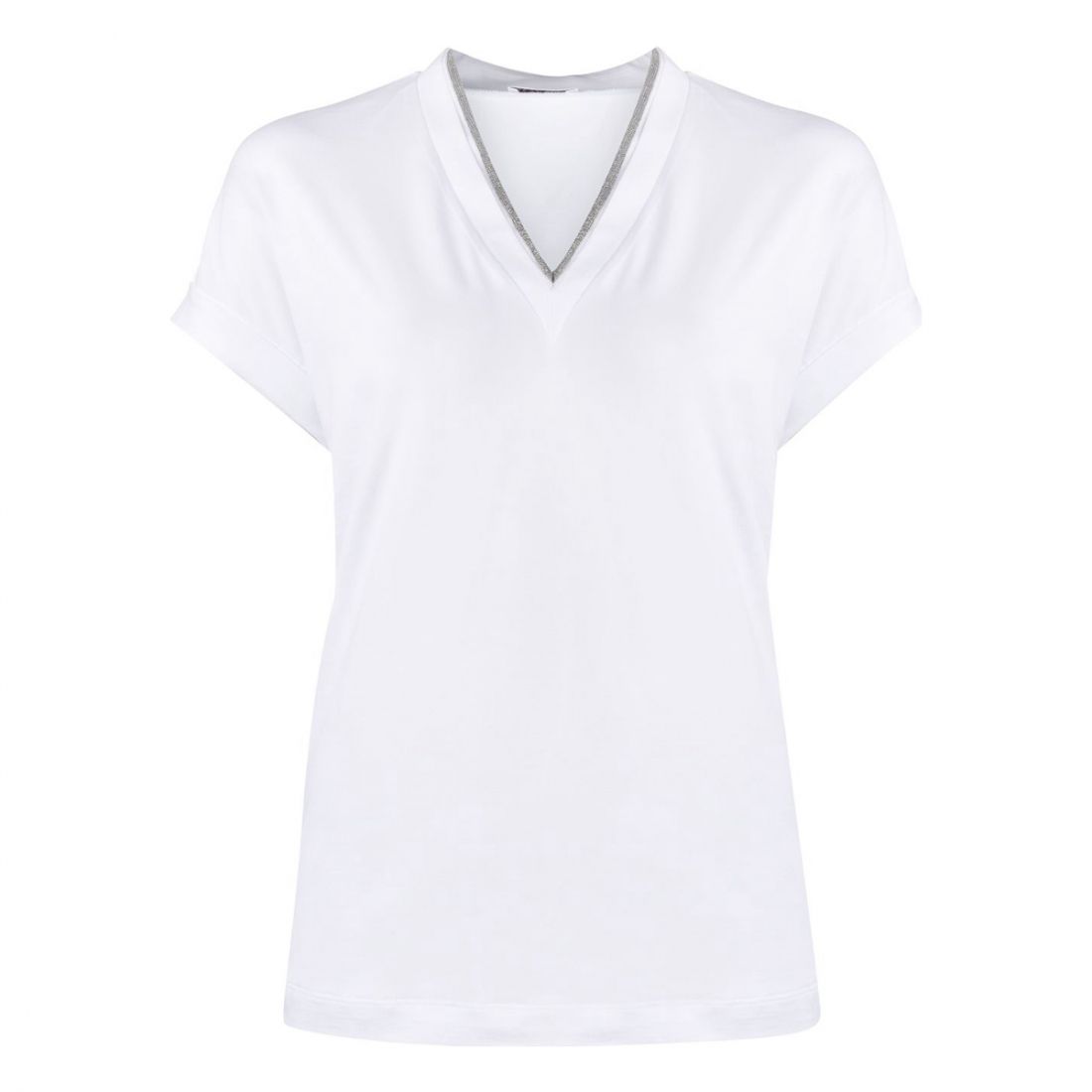 Brunello Cucinelli - T-shirt 'Monili' pour Femmes