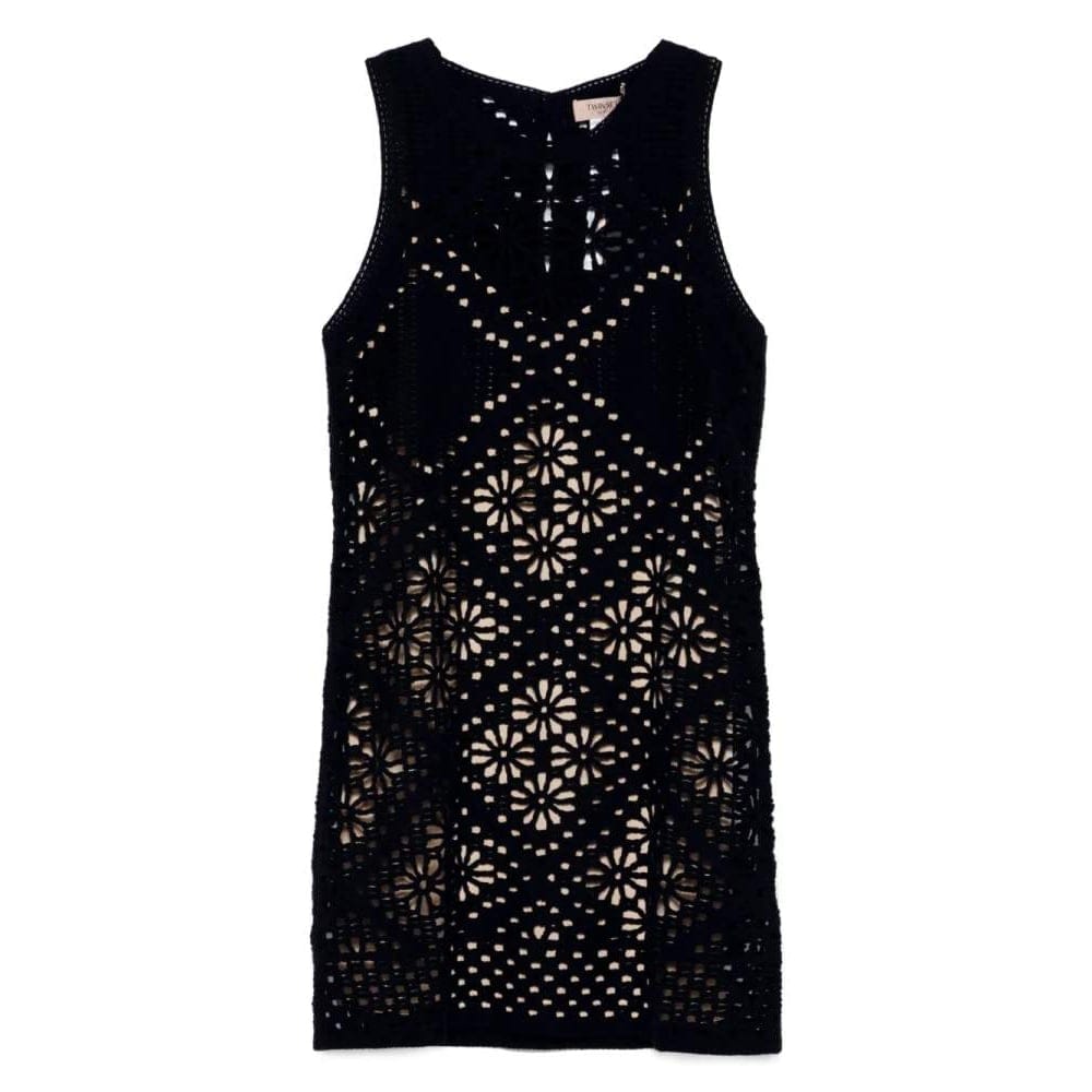 Twin set - Robe mini 'Open-Knit' pour Femmes