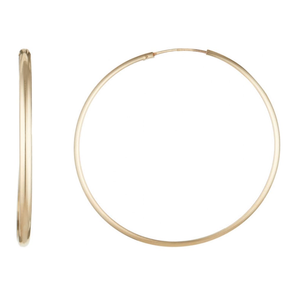Or éclat - Boucles d'oreilles 'Créoles' pour Femmes