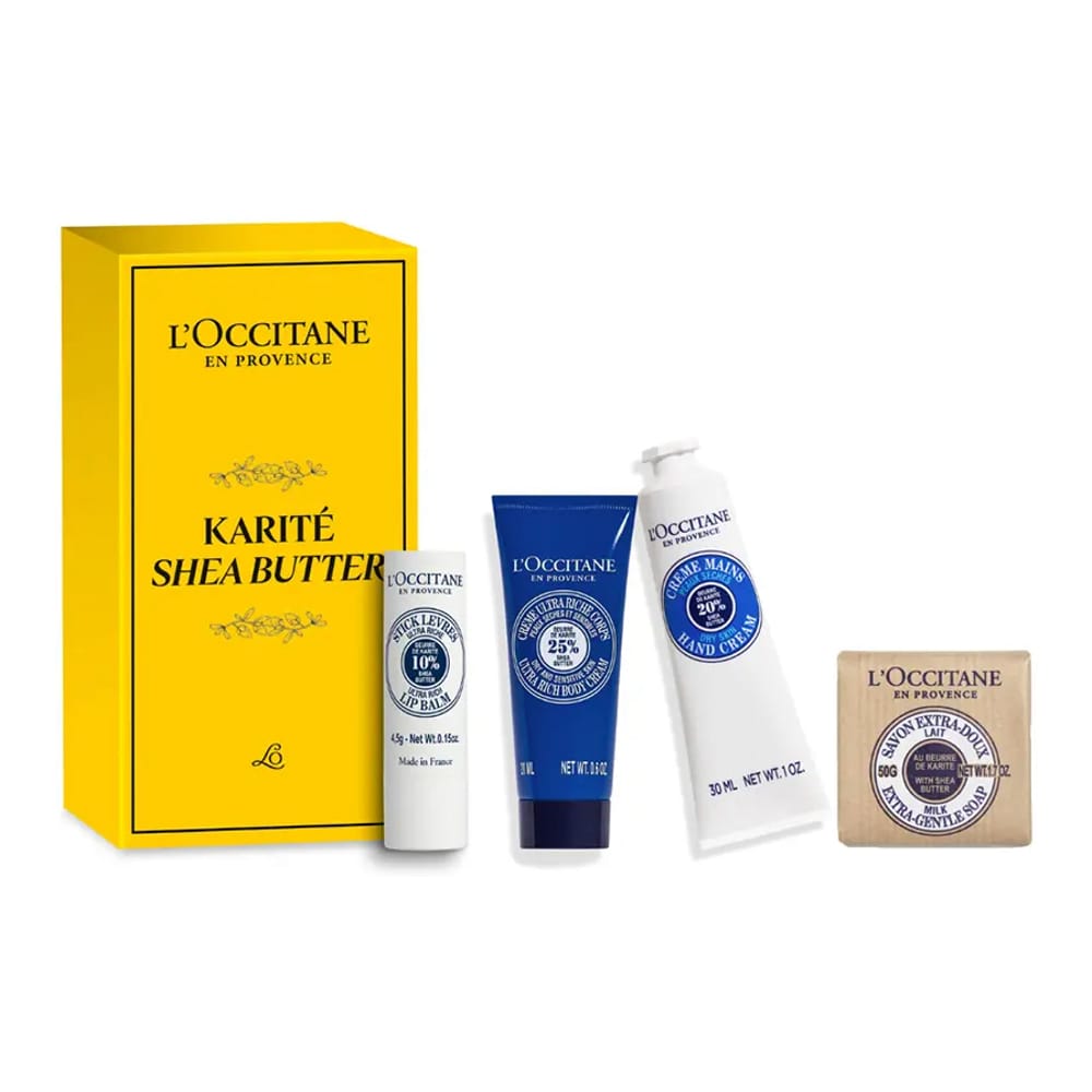 L'occitane - Ensemble de soins du corps 'Karité Shea Butter' - 4 Pièces