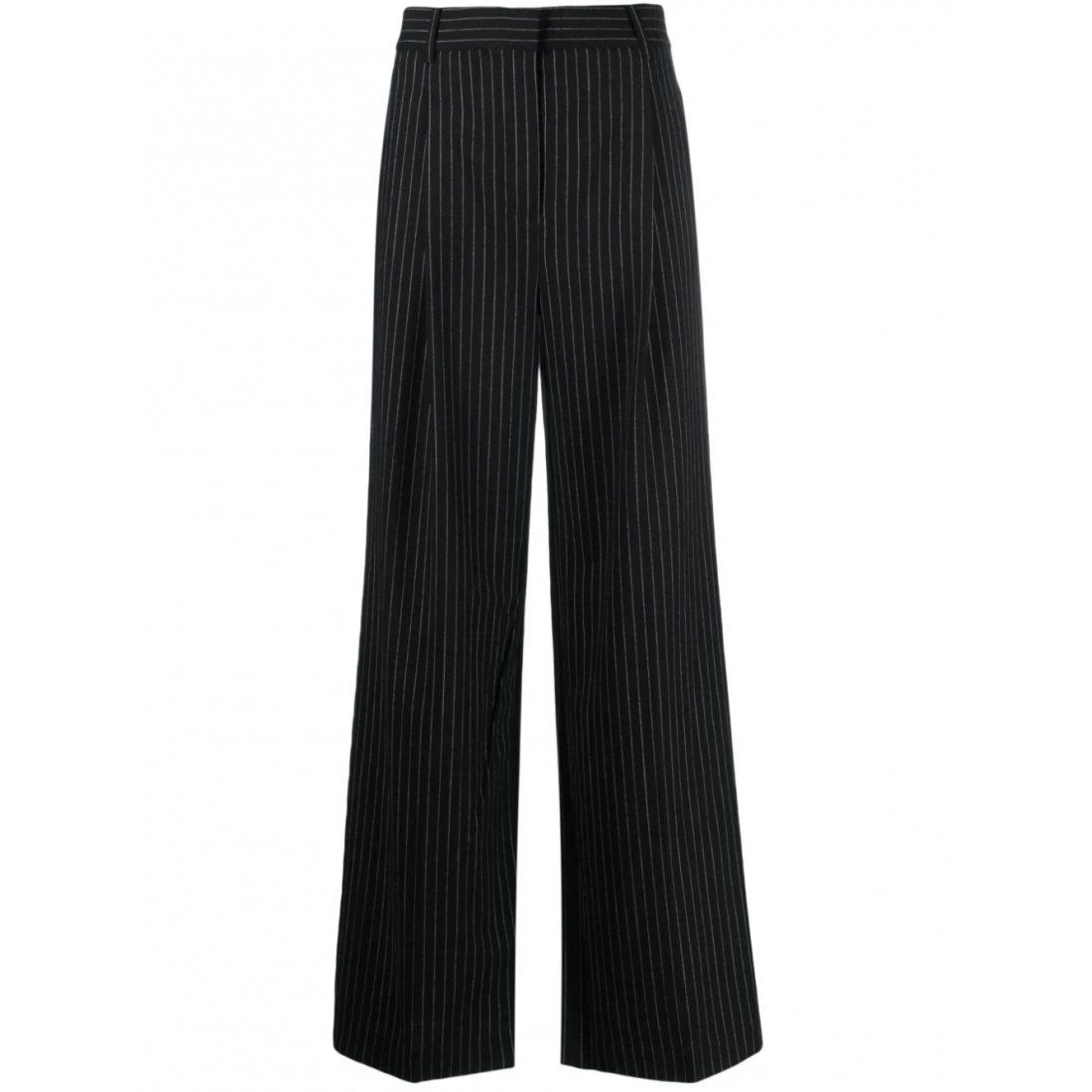 Michael michael kors - Pantalon Palazzo 'Pinstripe-Pattern' pour Femmes