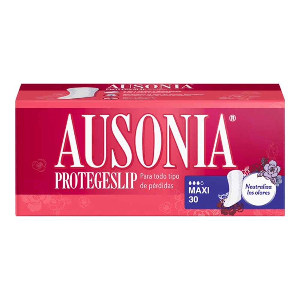 Ausonia - Protège-slip 'Protegeslip' - Maxi 30 Pièces