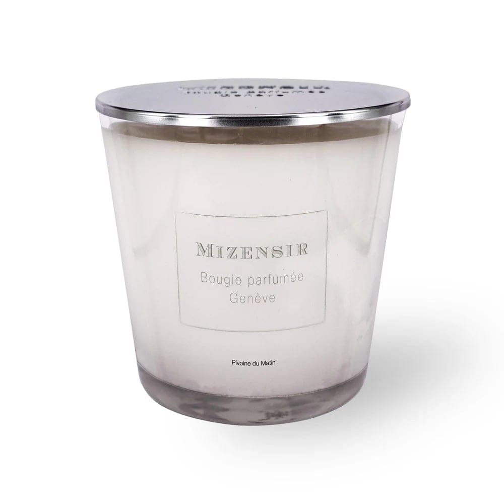 Mizensir - Bougie parfumée 'Pivoine du Matin' - 1500 g