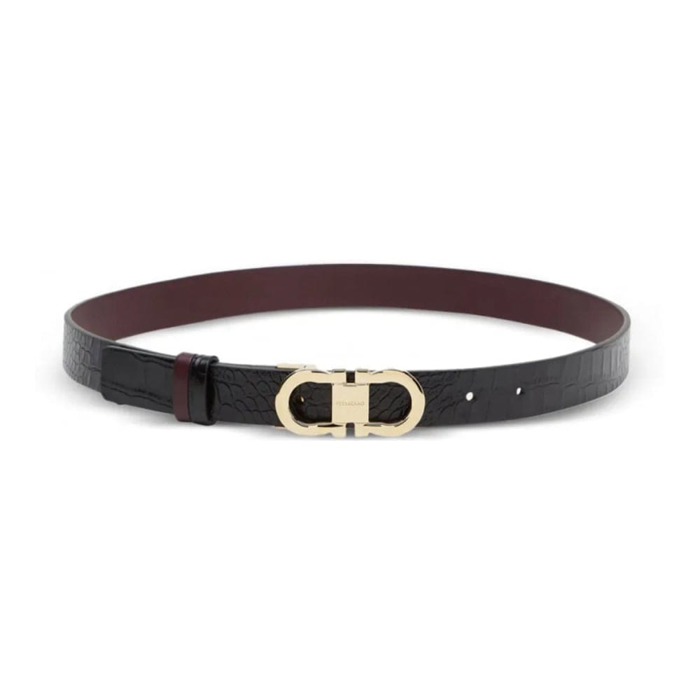 Ferragamo - Ceinture 'Gancini-Buckle' pour Femmes