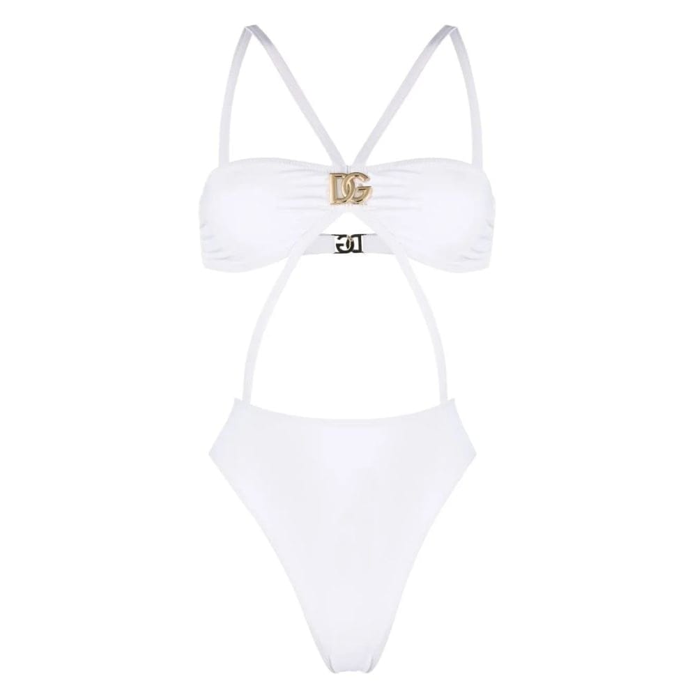Dolce&gabbana - Maillot de bain 'Logo-Plaque Detail' pour Femmes