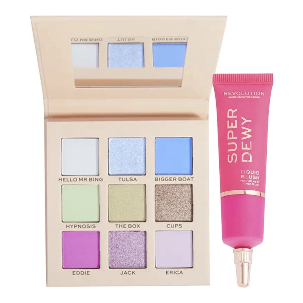 Revolution make up - Set de maquillage pour les yeux 'Friends X Revolution' - Chandler 2 Pièces