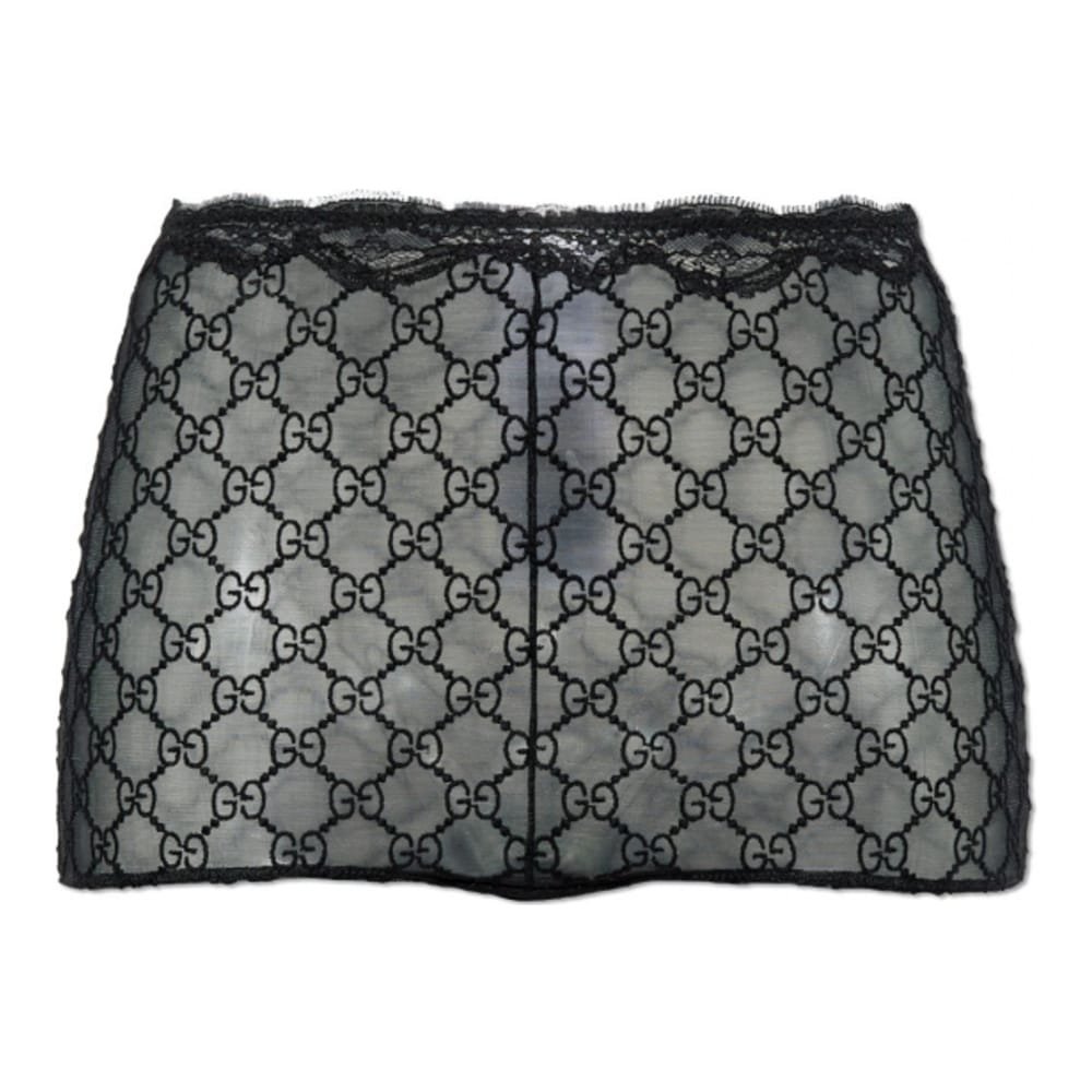 Gucci - Culotte taille-haute 'Lace' pour Femmes