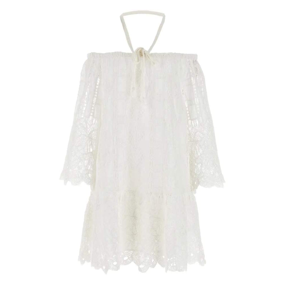 Pinko - Robe à épaules dénudées 'Evergreen Lace' pour Femmes